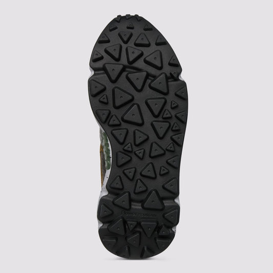 Yamano 3 Uni, Suede / Wool Knit Herringbone - Anthracite / Dark Grey / Black