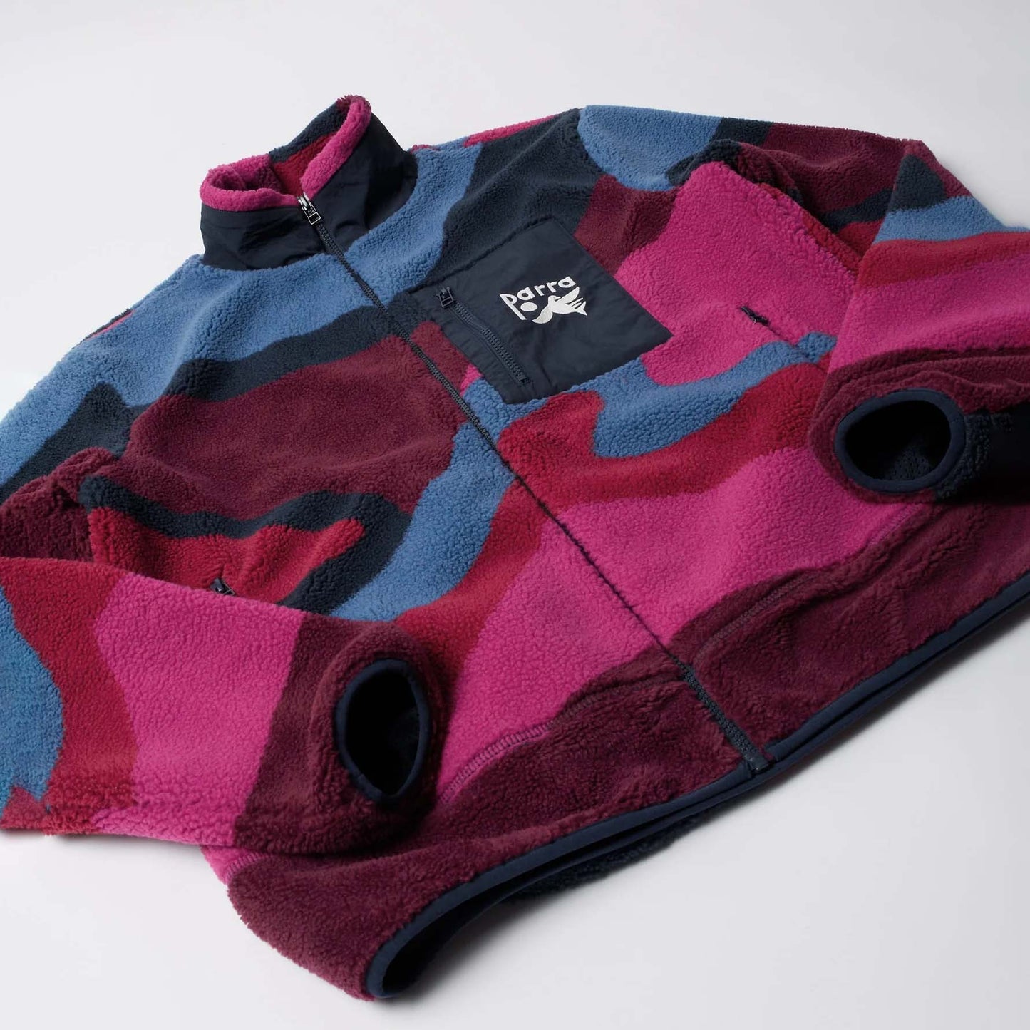 Full FTP Booster Polar Fleece Jacket - Red