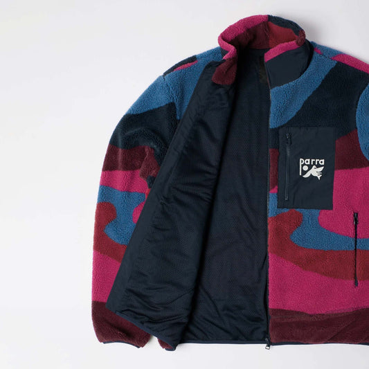 Full FTP Booster Polar Fleece Jacket - Red