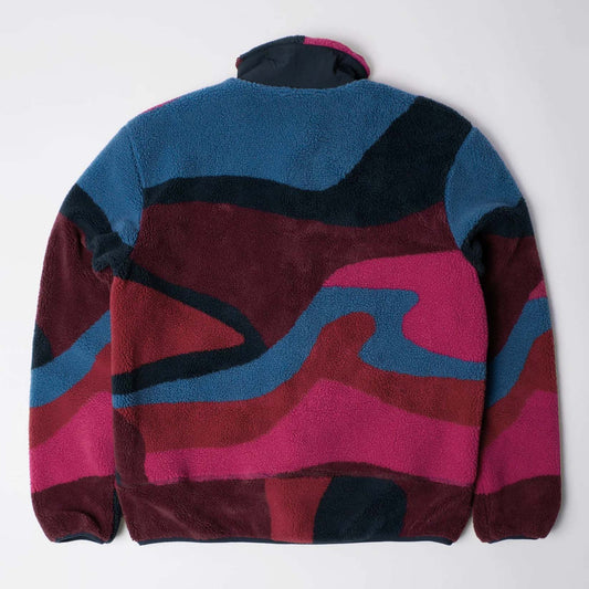 Full FTP Booster Polar Fleece Jacket - Red