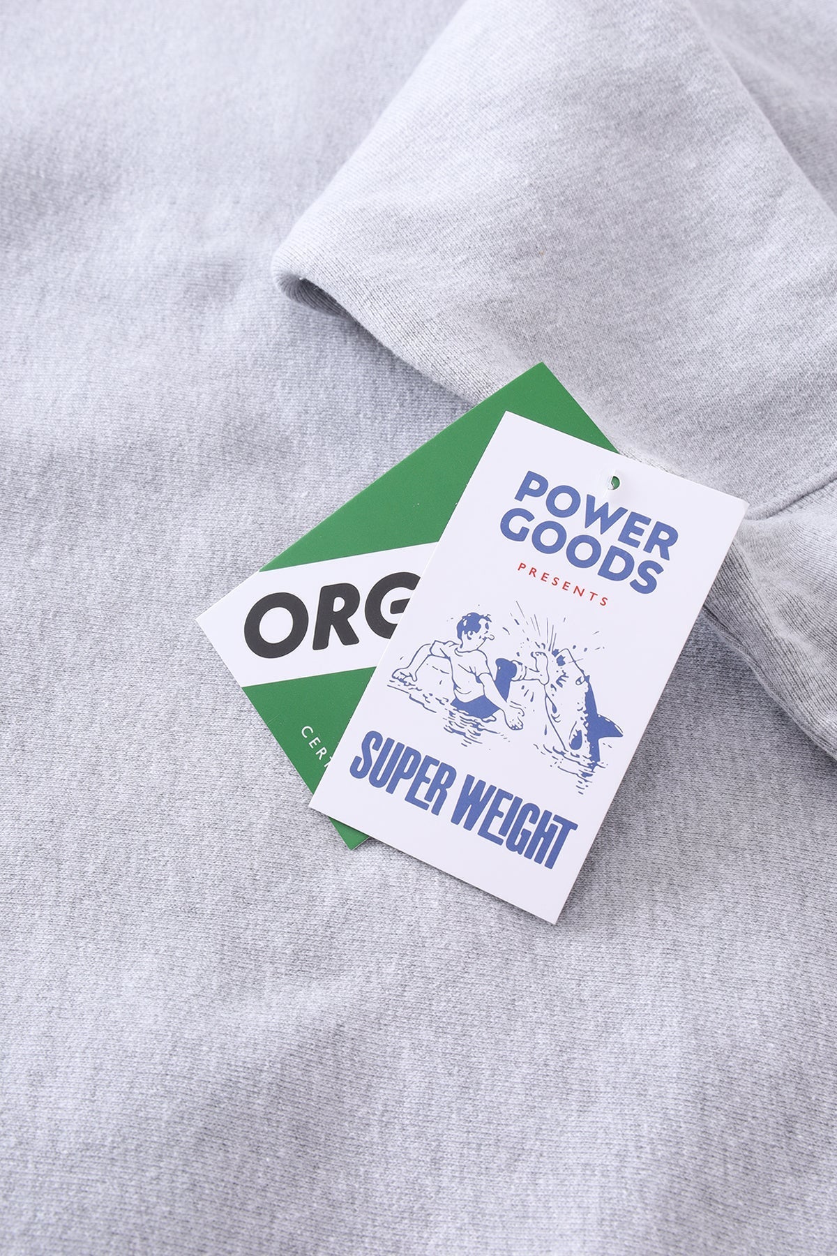 Super Weight Crewneck - Heather Grey
