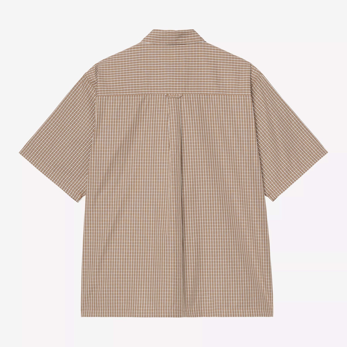 S/S Groff Shirt - Groff Check, Hamilton Brown