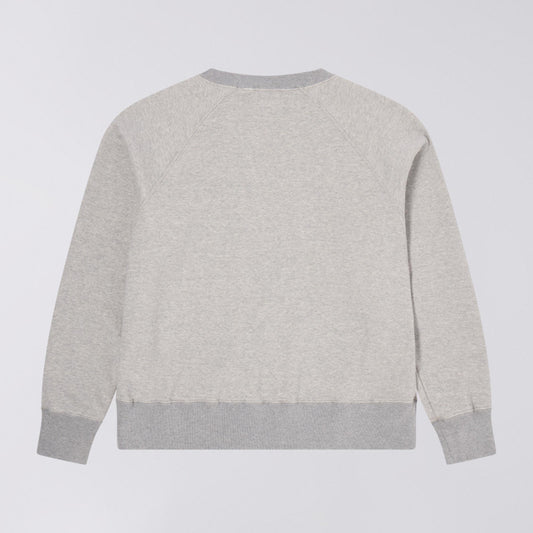Raglan Sleeve Crew - Grey