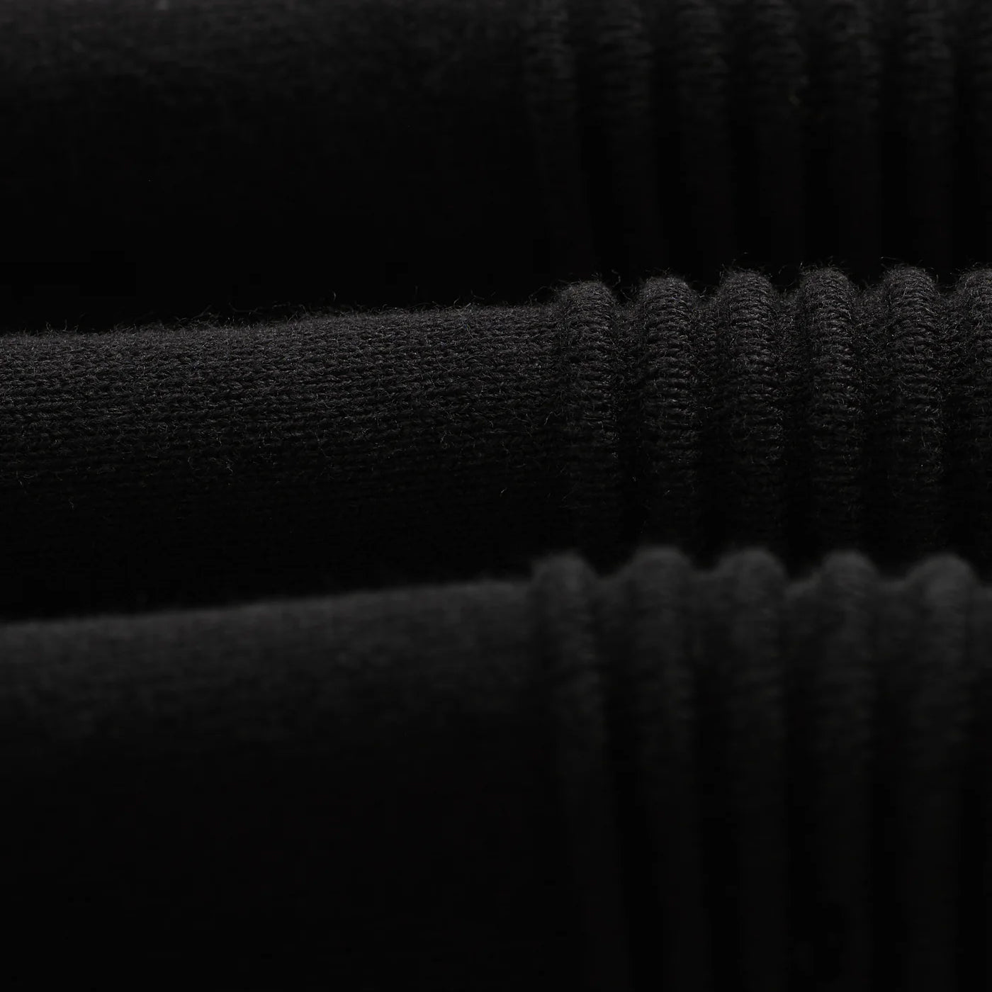 Lennox Zip Polo, Milano Ripple Stripe - Black