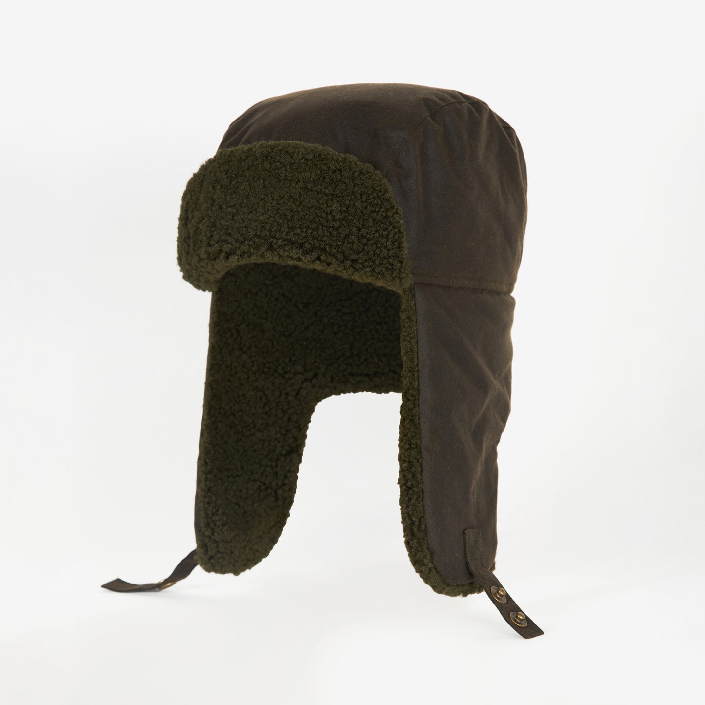 Morar Wax Trapper Hat - Olive