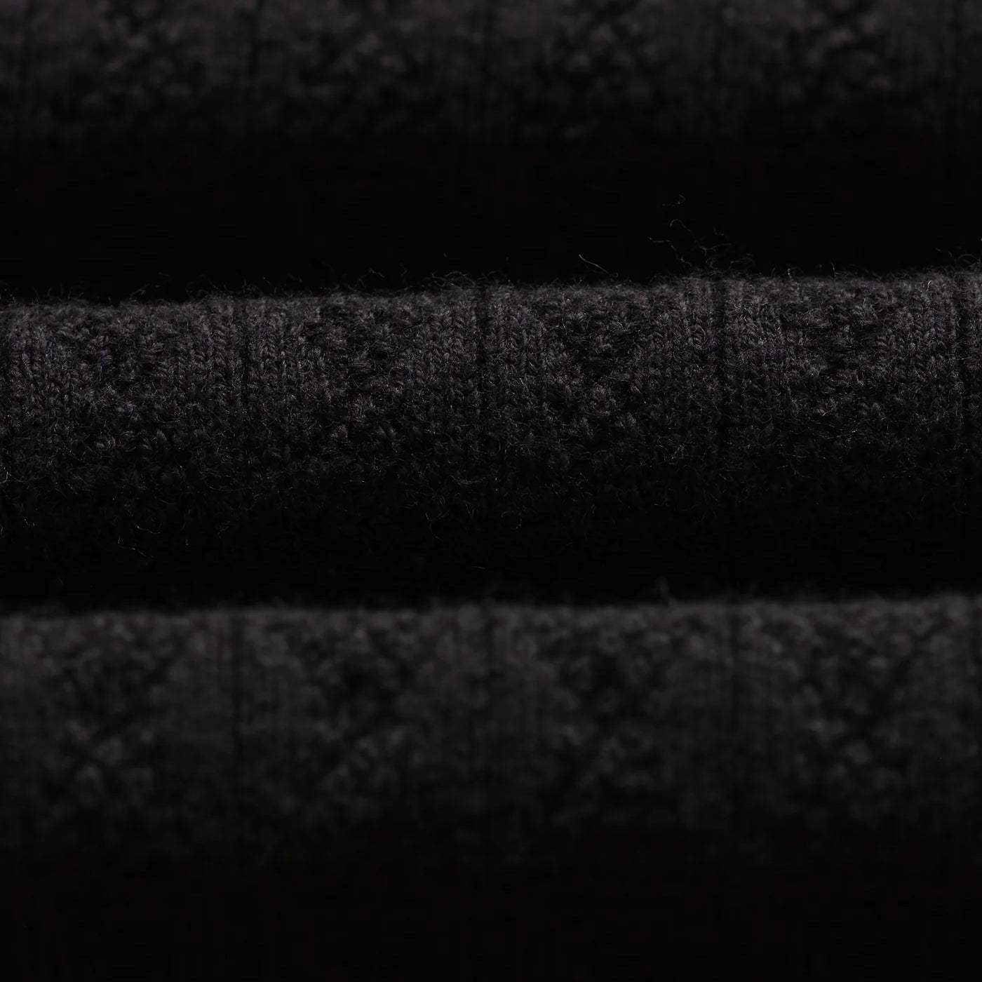 Naples Polo, Diamond Stripe - Black