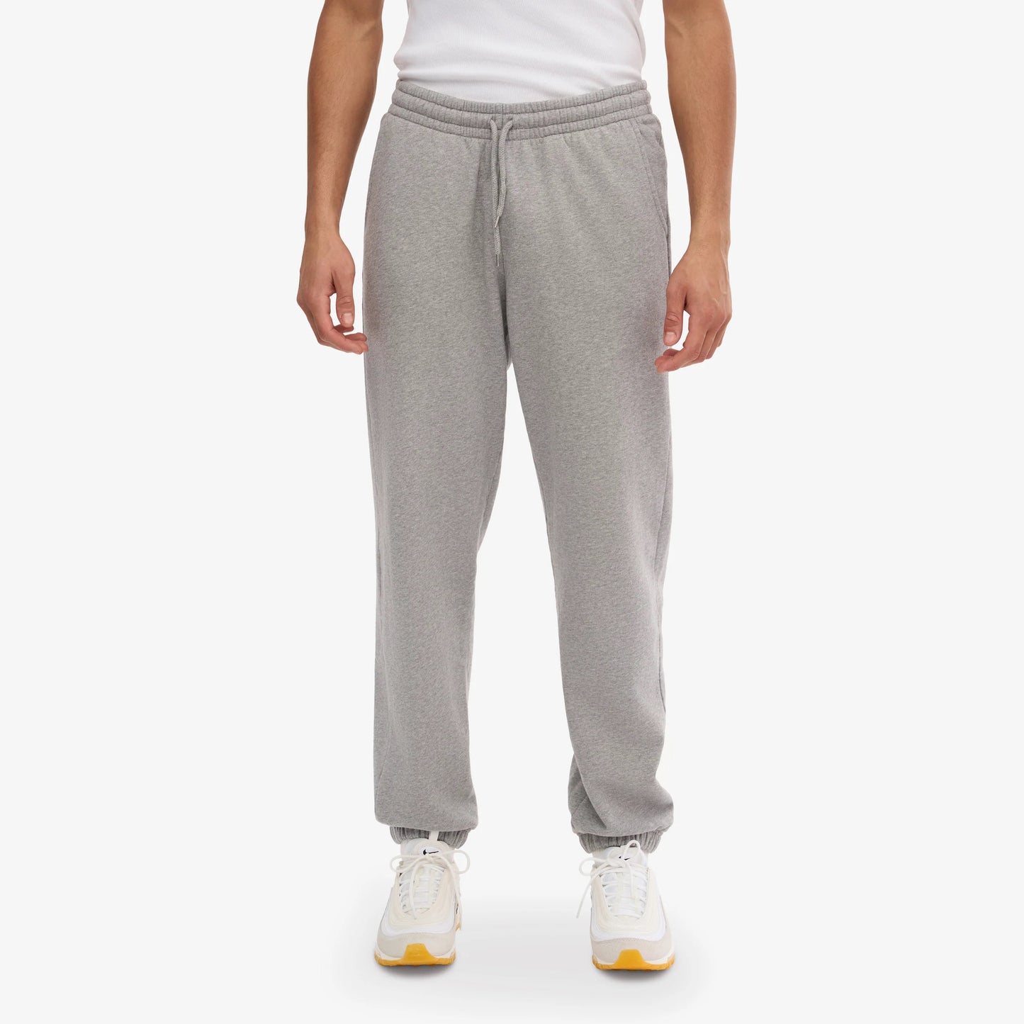 Organic Sweatpants - Heather Grey