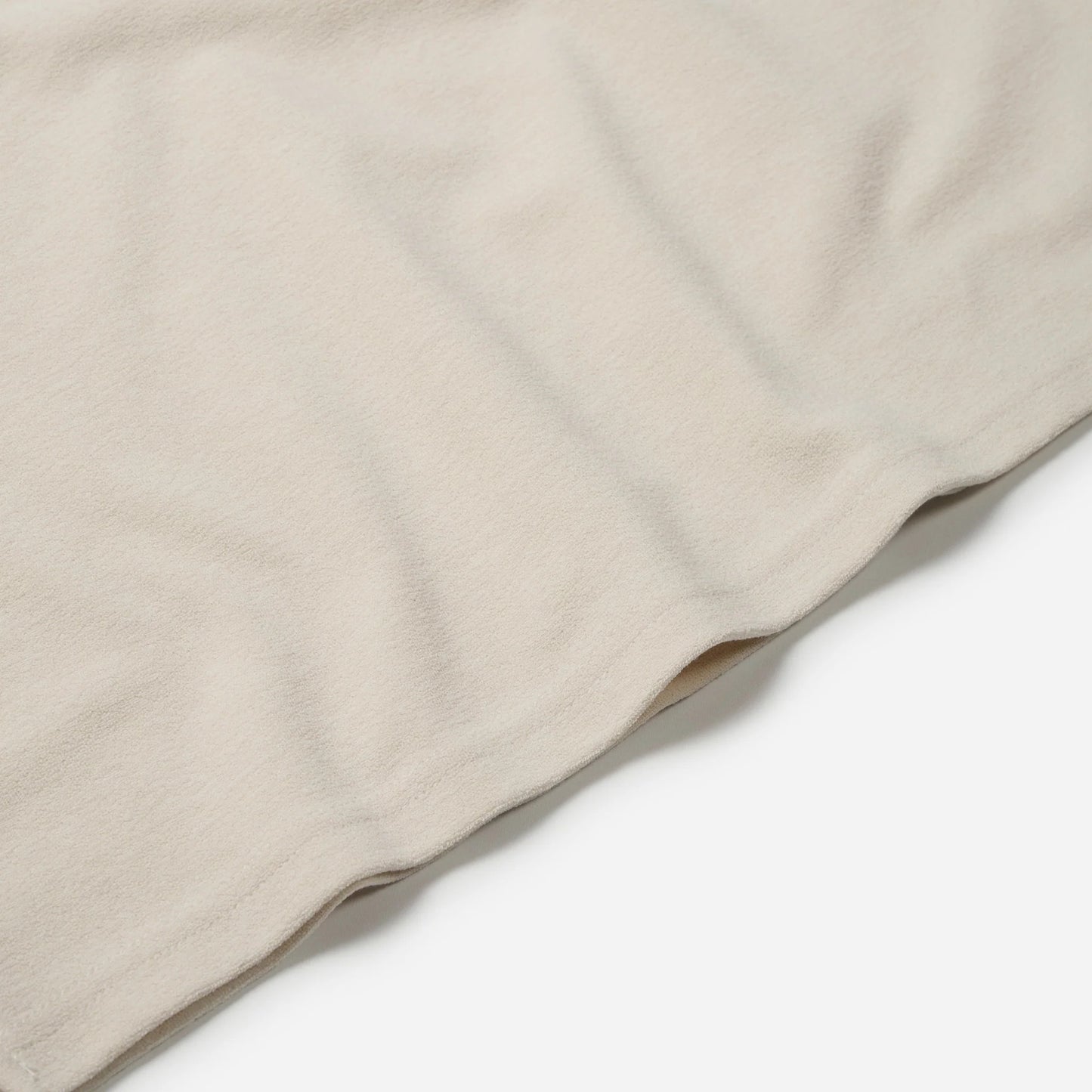 Terry Ringer Half Tee - White