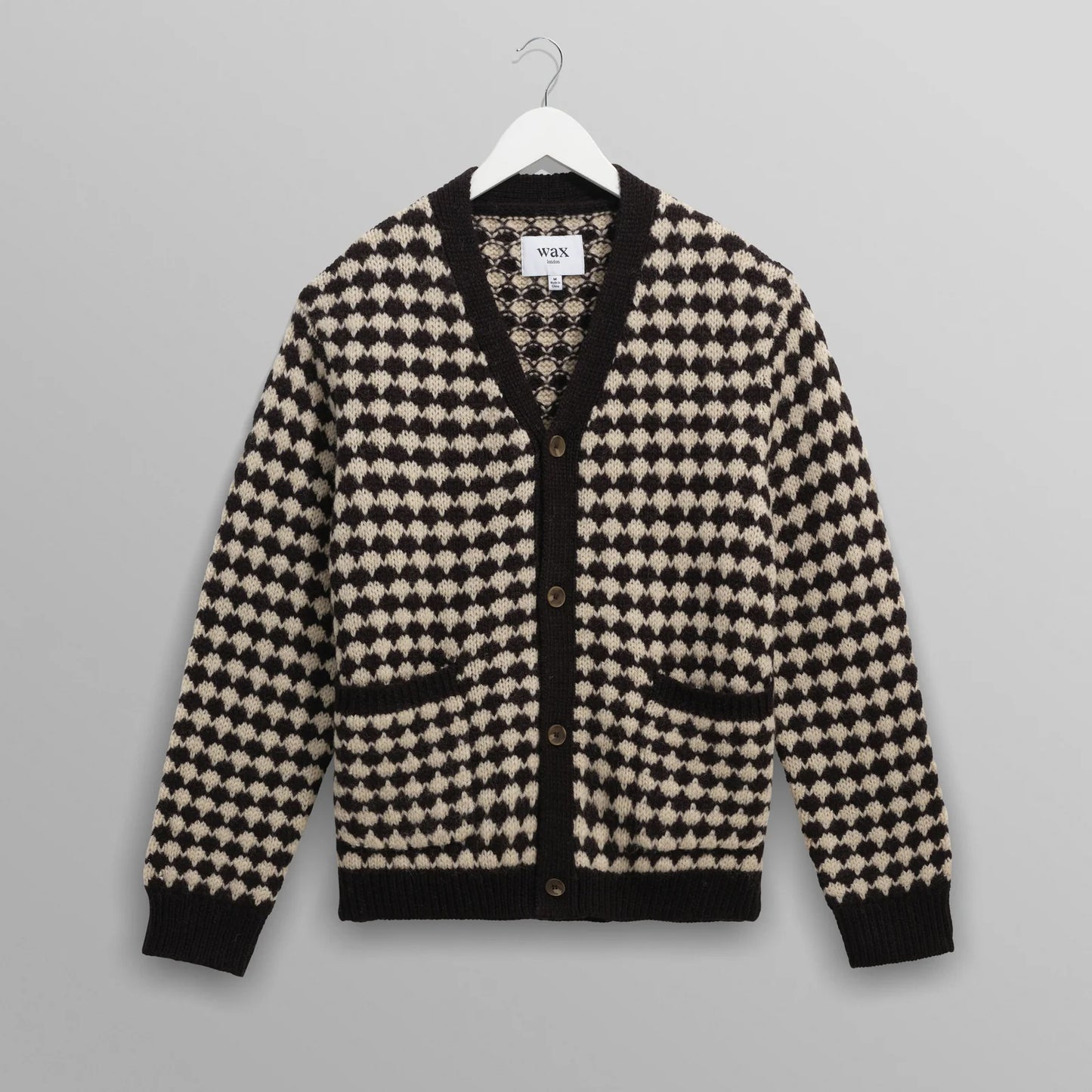 Walker Cardigan - Black / Ecru