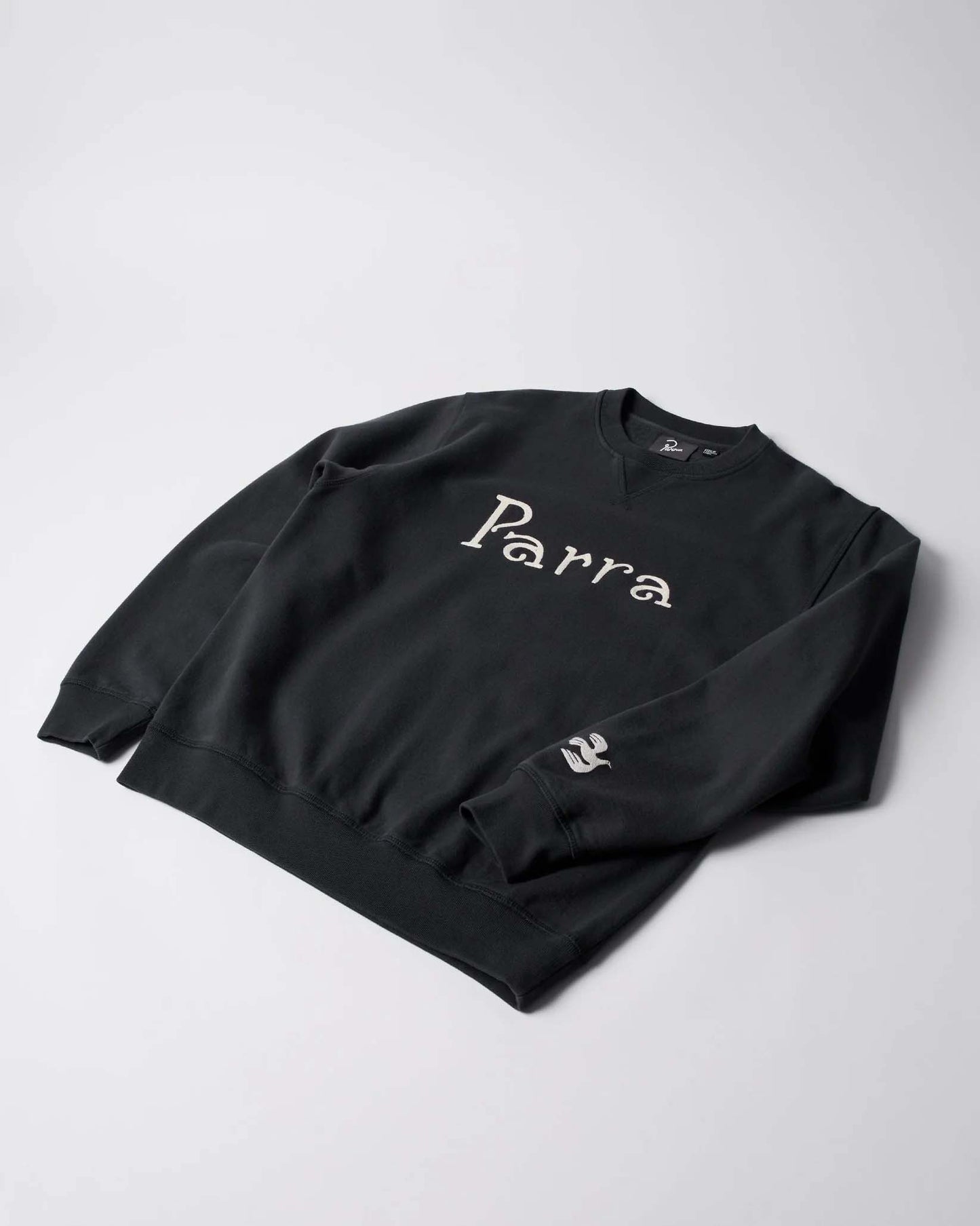 Weird Trad Logo Crewneck Sweatshirt - Dark Navy