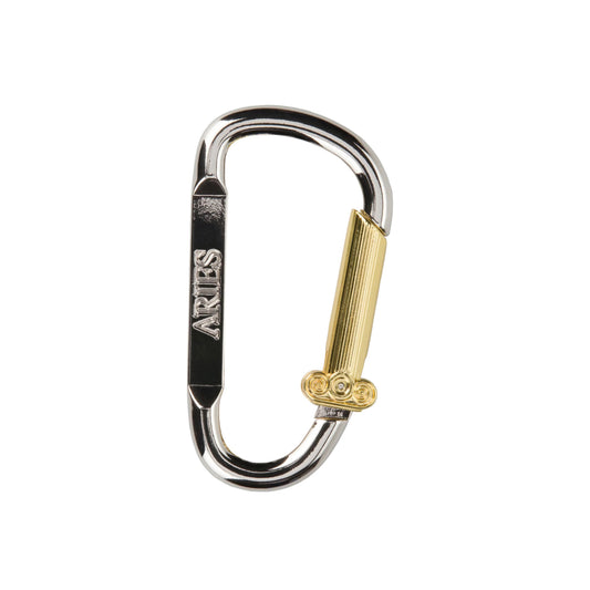 Column Carabiner - Silver / Gold