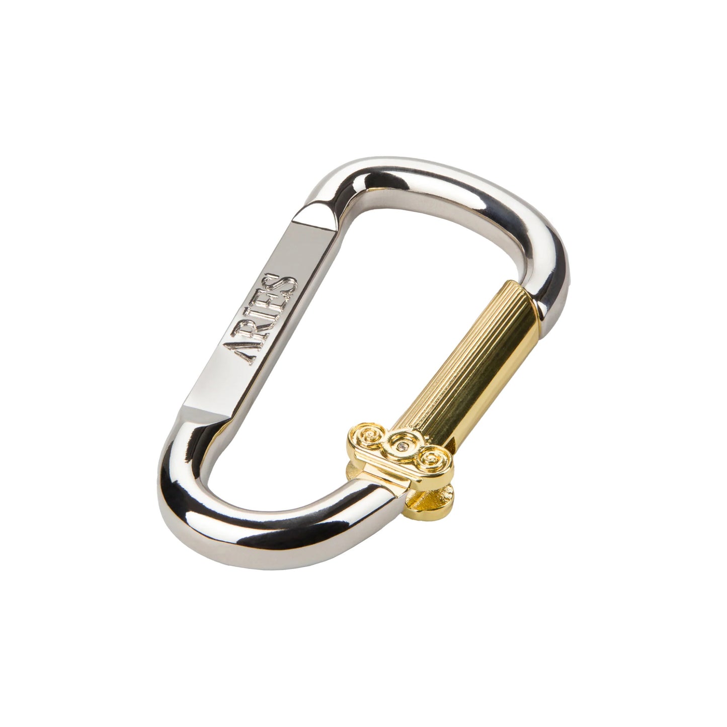 Column Carabiner - Silver / Gold