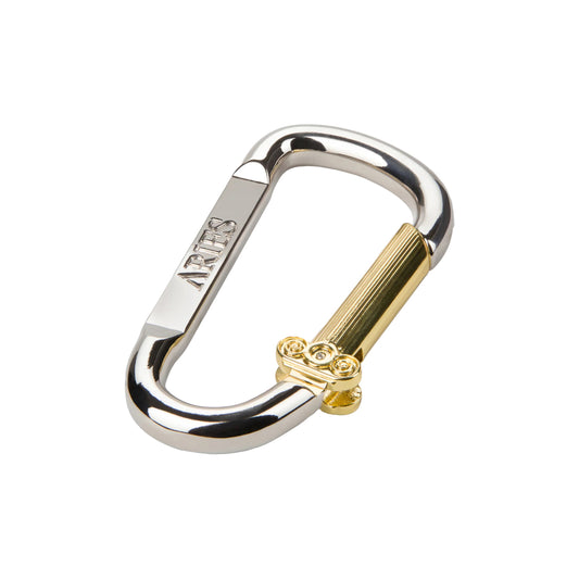 Column Carabiner - Silver / Gold