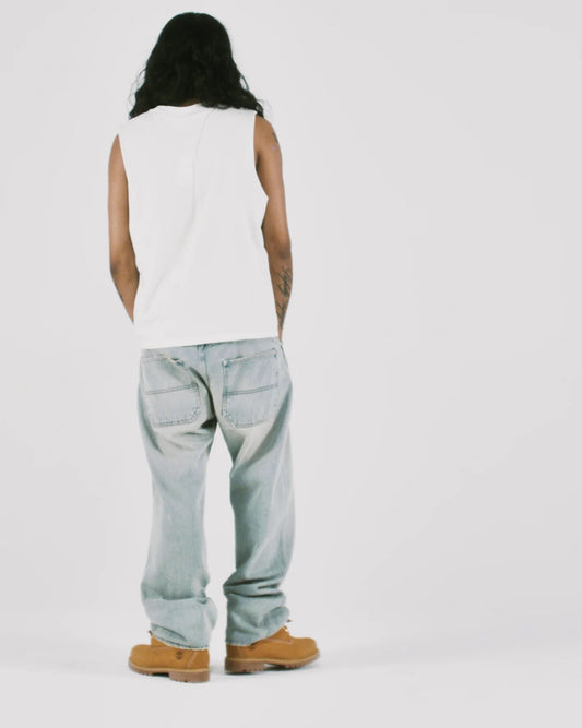 Punk Muscle Vest - White