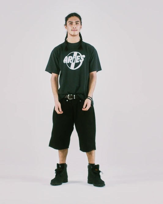 Faded Punk SS Tee - Black