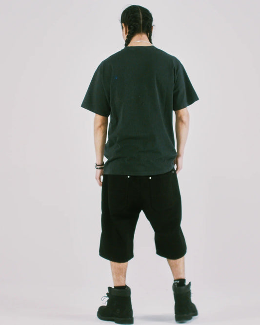 Faded Punk SS Tee - Black