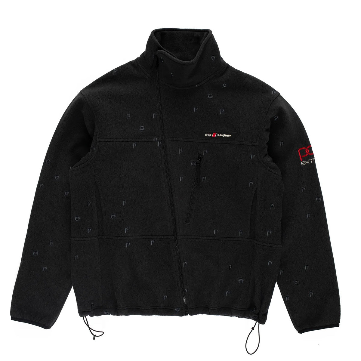Pop x Berghaus Lhoste Fullzip Fleece Jacket - Black