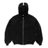 Hooded Flight Jacket - Black