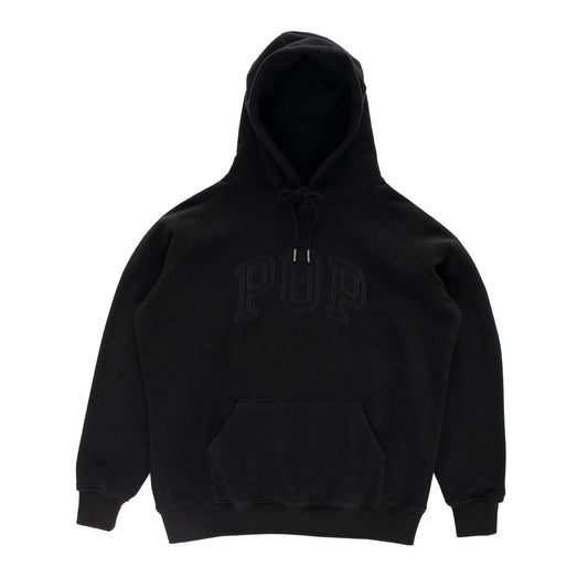 Arch Hooded Sweat - Black Fleece