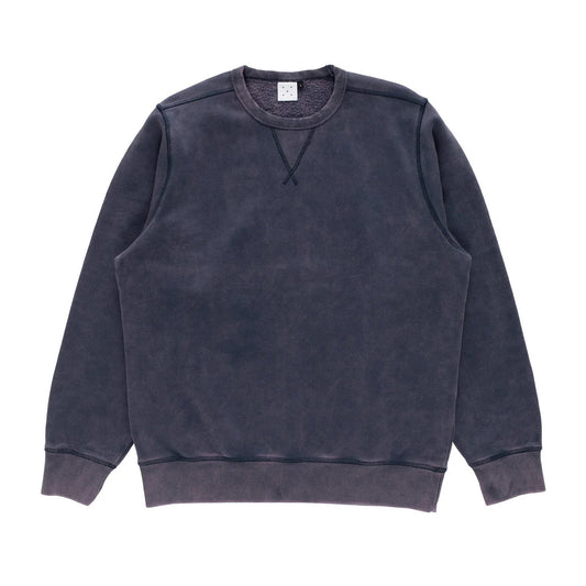 Logo Crewneck Sweat - Washed Navy