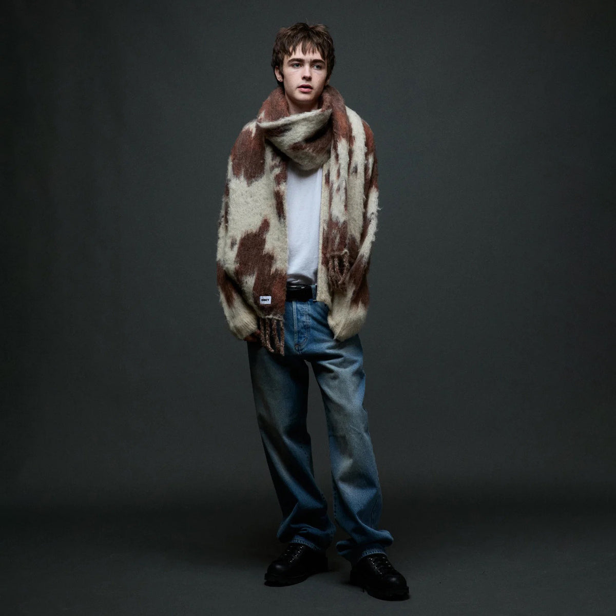 Max Scarf - Cow Multi