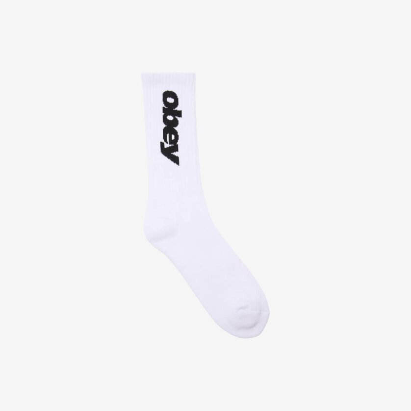 Italics Socks - White
