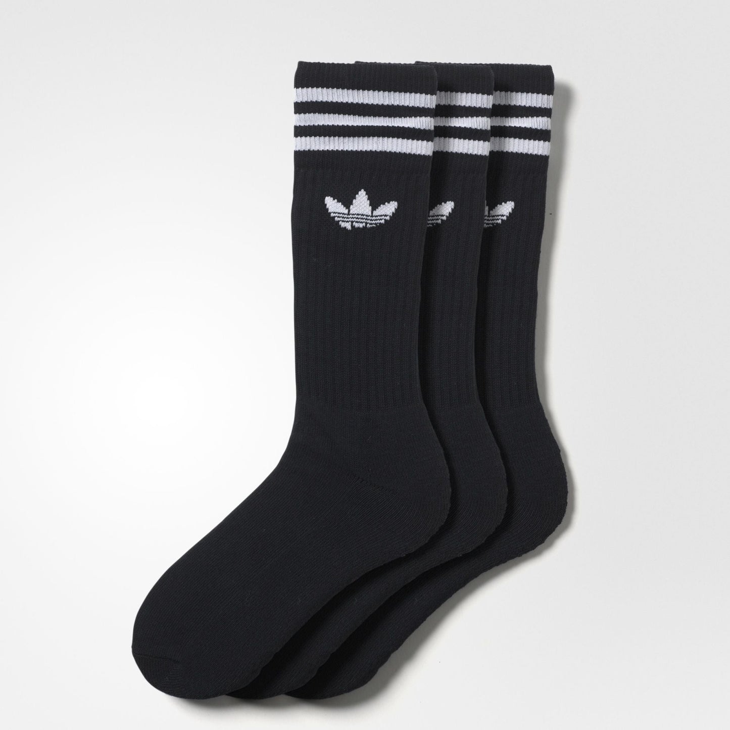 Solid Crew Socks 3 Pairs
