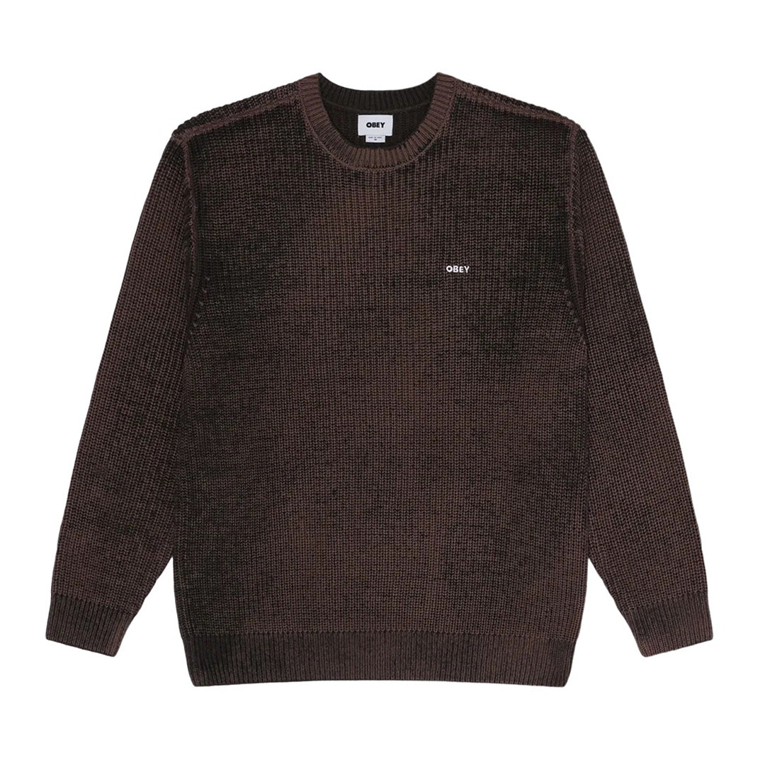 Spray Effect Sweater - Morel Multi