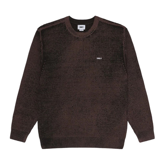 Spray Effect Sweater - Morel Multi