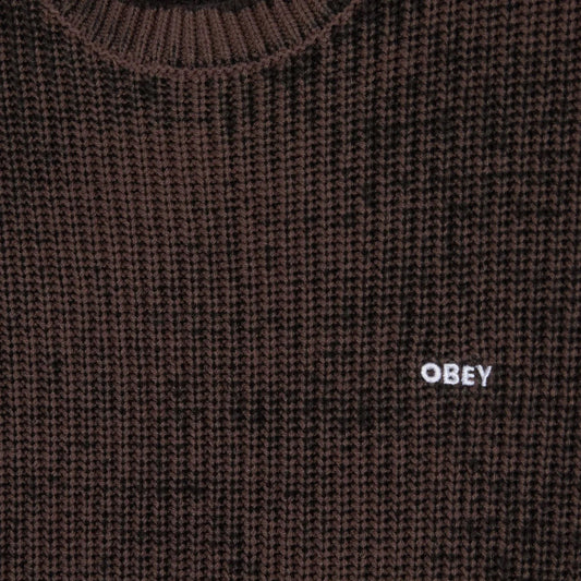Spray Effect Sweater - Morel Multi