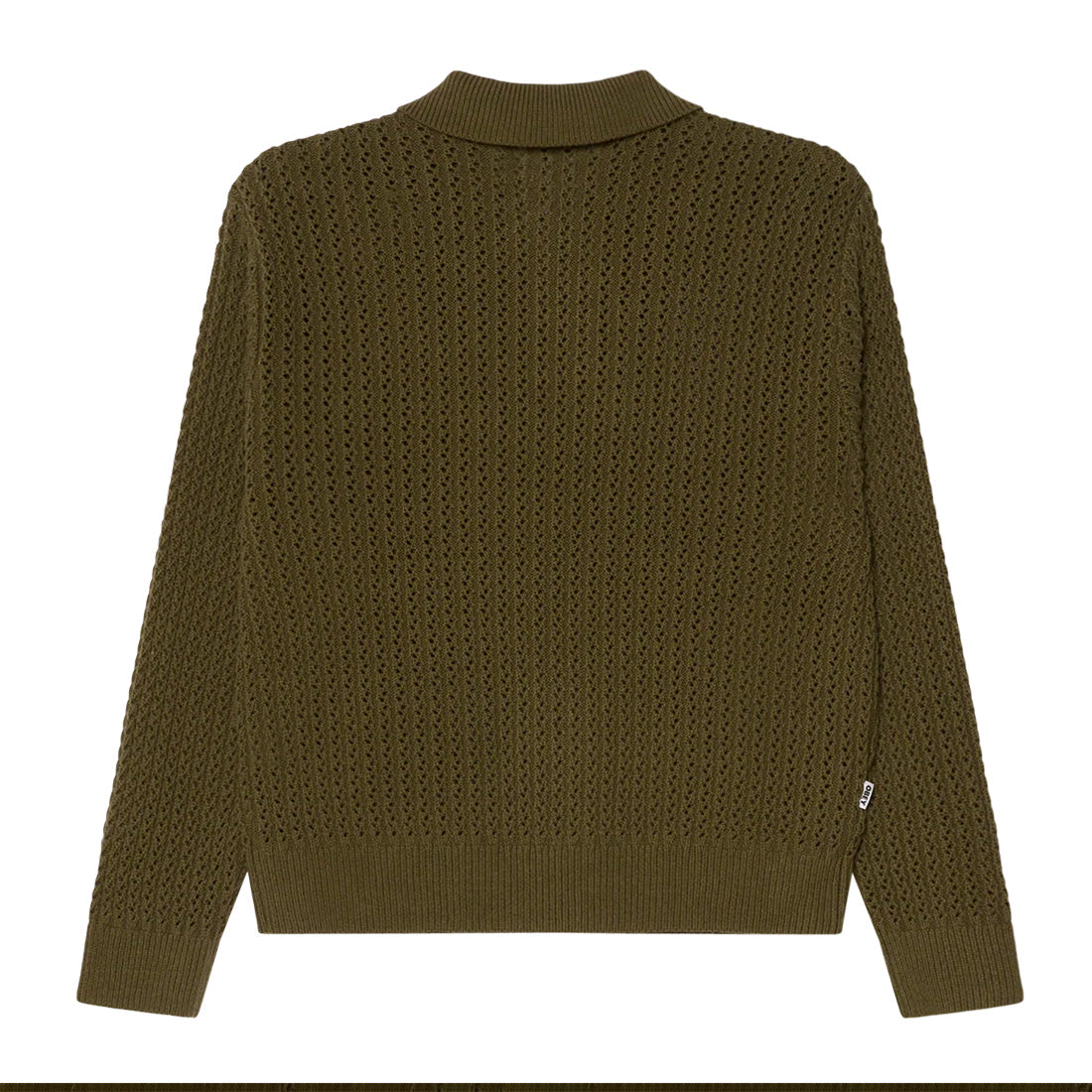 Duane Polo Sweater - Tea Leaf