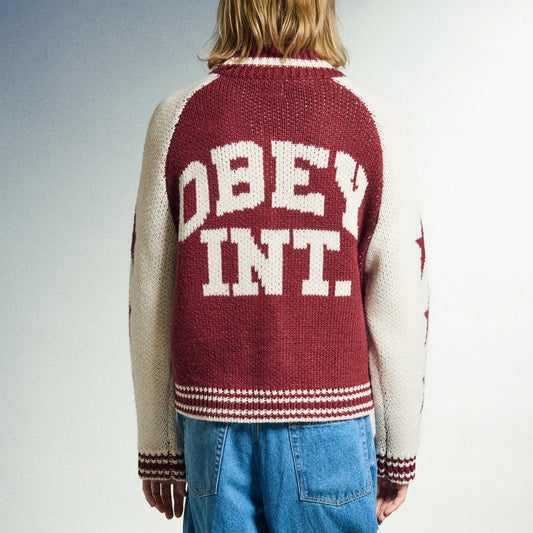 Int. Cowichan Sweater- Tawny Port