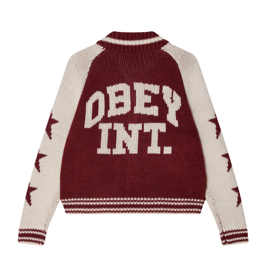 Int. Cowichan Sweater- Tawny Port