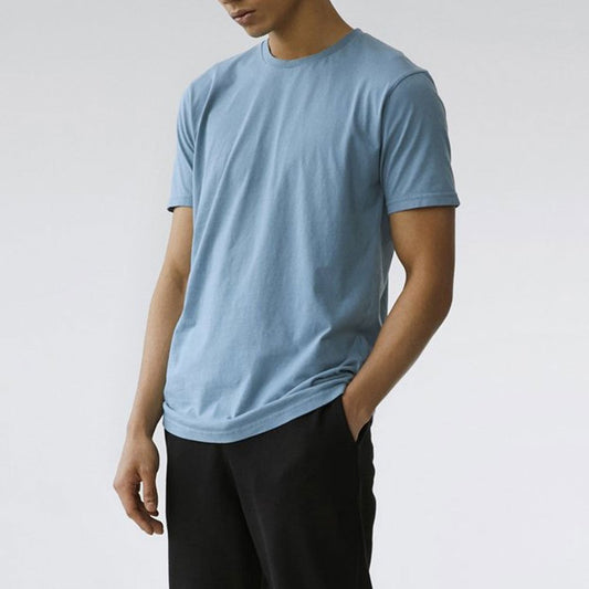Classic Organic Tee - Stone Blue