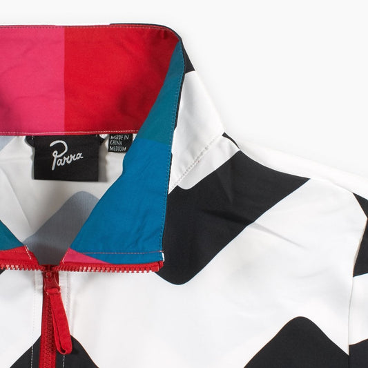 Vase Mountain Stripes Windbreaker
