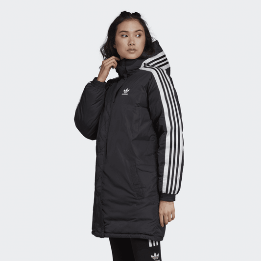 Women's Long Synthetic Down Jacket