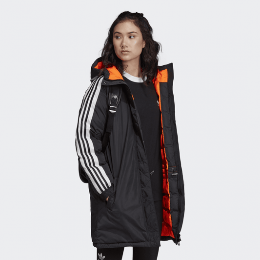Women's Long Synthetic Down Jacket