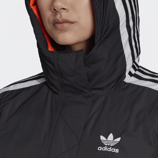 Women's Long Synthetic Down Jacket