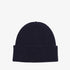 Merino Wool Beanie - Navy Blue