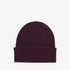 Merino Wool Beanie - Oxblood Red