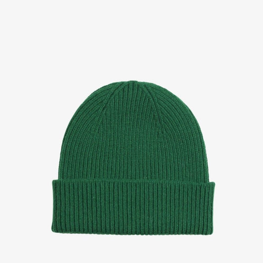 Merino Wool Beanie - Kelly Green