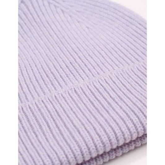 Merino Wool Beanie - Soft Lavender