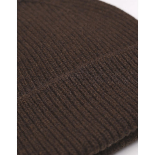 Merino Wool Beanie - Coffe Brown