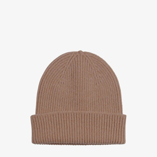 Merino Wool Beanie - Sahara Camel
