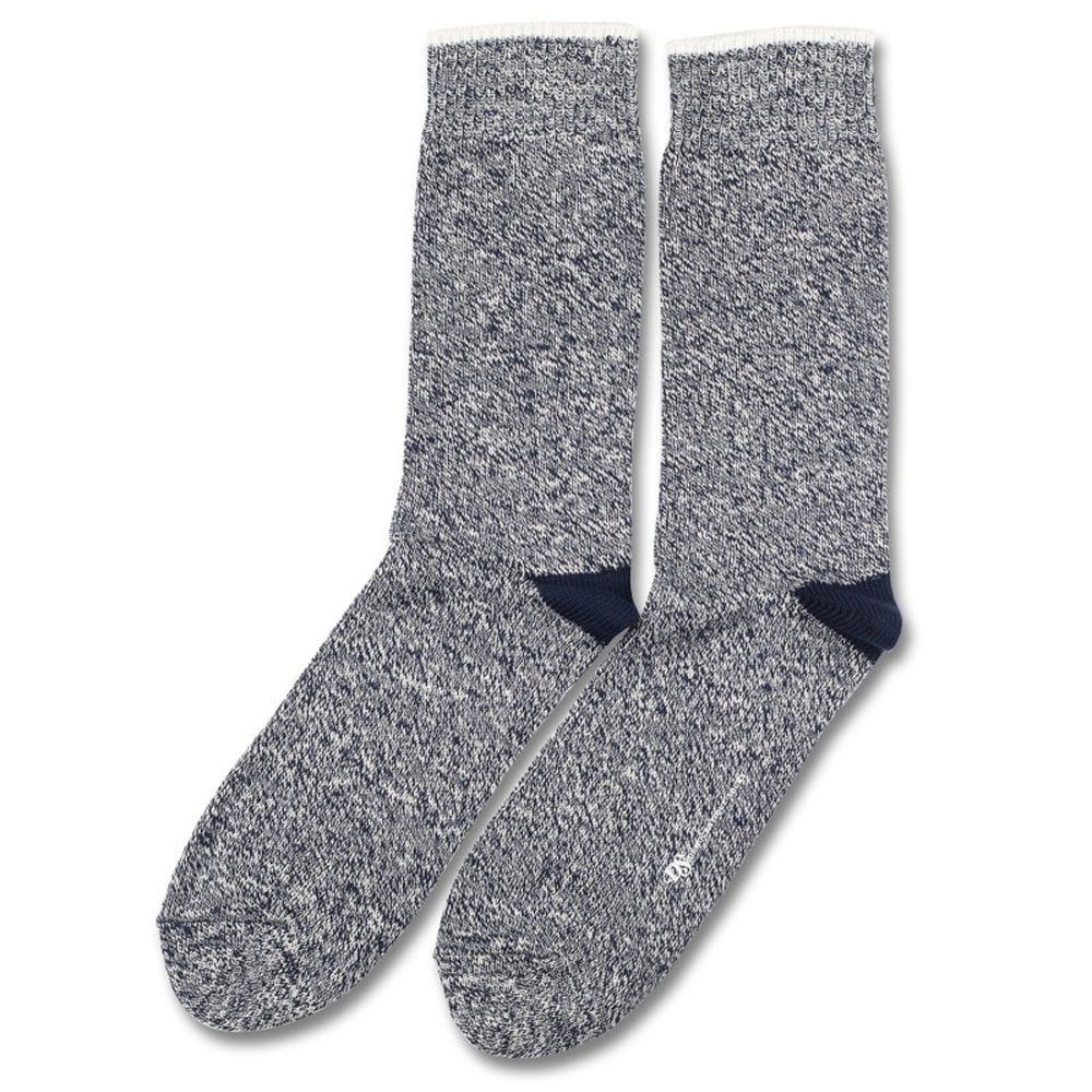 Relax Twister Knit Supermelange - Navy - Off White