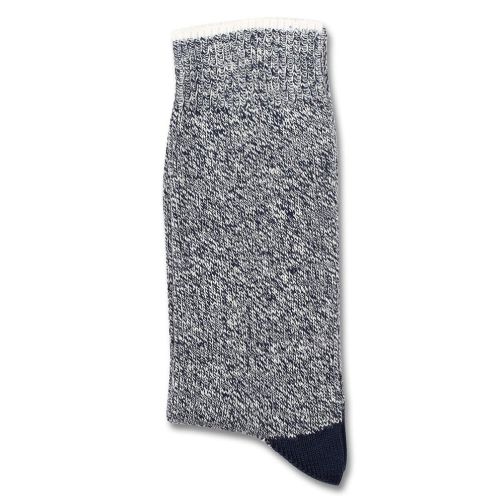 Relax Twister Knit Supermelange - Navy - Off White