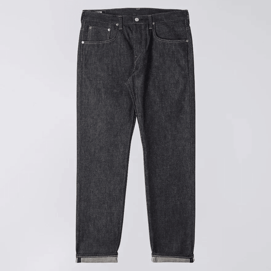 Regular Tapered Jeans Nihon Menpu Dark Pure Indigo Rainbow Selvage 13.5oz - Blue Raw State