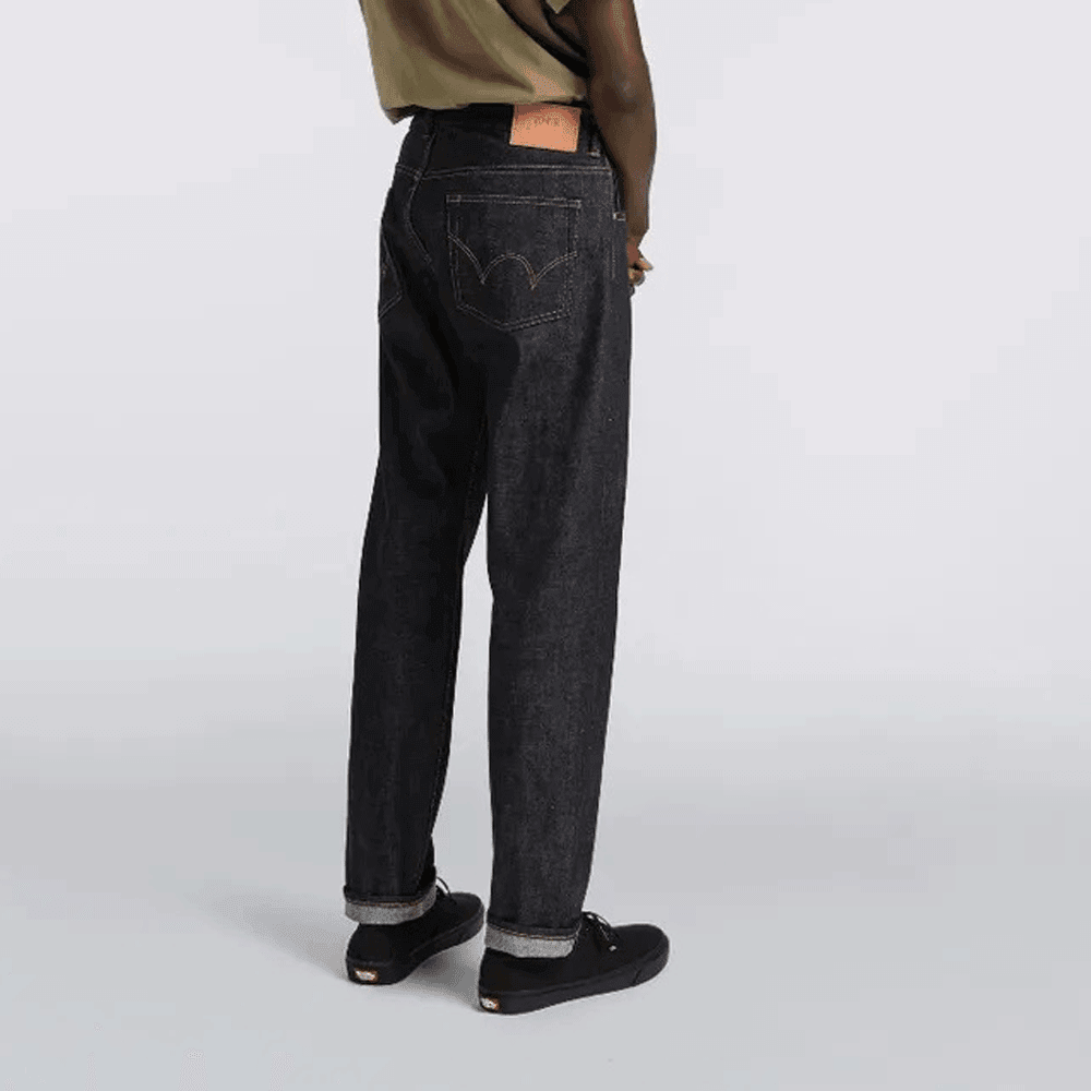 Regular Tapered Jeans Nihon Menpu Dark Pure Indigo Rainbow Selvage 13.5oz - Blue Raw State
