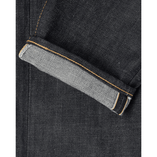 Regular Tapered Jeans Nihon Menpu Dark Pure Indigo Rainbow Selvage 13.5oz - Blue Raw State