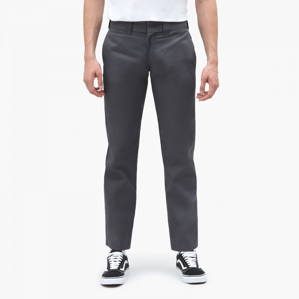 873 Slim Straight Work Pant - Charcoal Grey